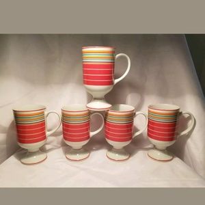 Signed 5 vintage Holt Howard mugs
Rainbow Pedestal